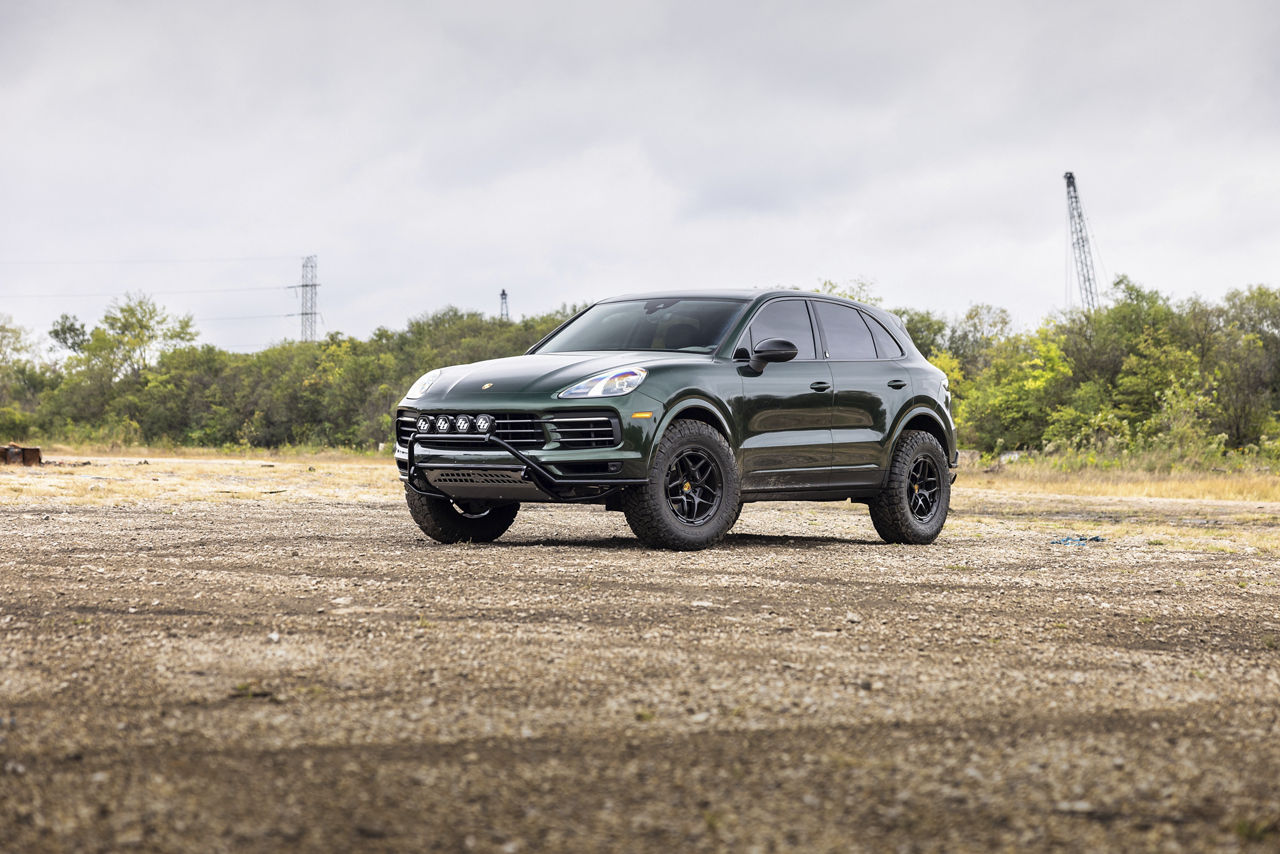 2019 Porsche Cayenne - Black Rhino STALLBERG FORGED - Black